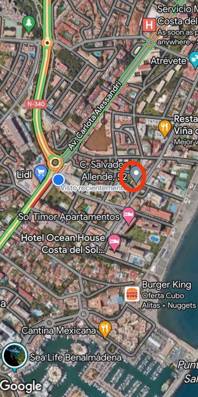 Apartamento 150 Metros De La Playa 托雷莫利诺斯 外观 照片